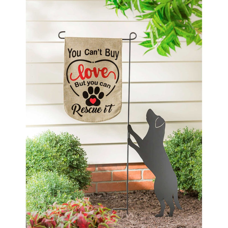 Home & Garden You Can't Buy Love Garden Flag - - SBKGifts.com