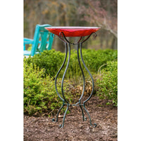 Home & Garden Scroll Birdbath Stand - - SBKGifts.com