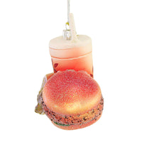 Holiday Ornament Fast Food Chicken Sandwich - - SBKGifts.com