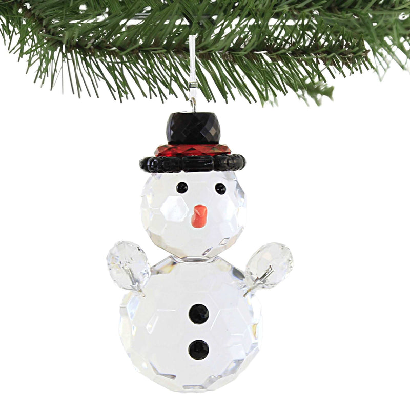 Crystal Expressions Snowman Acrylic Ornament - - SBKGifts.com