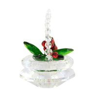 Crystal Expressions Cardinal Basket - - SBKGifts.com