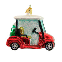 Old World Christmas Golf Cart - - SBKGifts.com