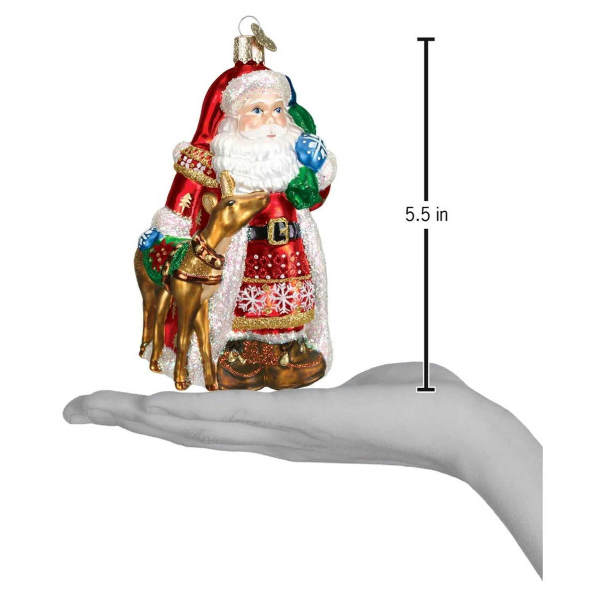 Old World Christmas Nordic Santa - - SBKGifts.com