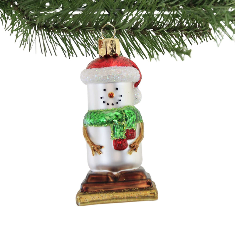 Old World Christmas S'mores Snowman - - SBKGifts.com