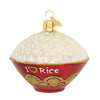 (55766) Old World Christmas Bowl Of Rice, 2.50 Inch, Staple Food Meals 32511