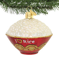 Old World Christmas Bowl Of Rice - - SBKGifts.com