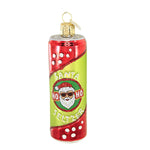 Santa Seltzer - One Ornament 4 Inch, Glass - Drink Party Winter 32515 (55769)