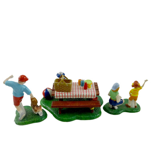 Dept 56 Accessories Summertime Family Picnic - - SBKGifts.com