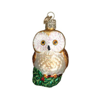 (55773) Old World Christmas Christmas Owl, 2.75 Inch, Wisdom Celebrate Season 16094