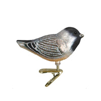 (55777) Old World Christmas Cherry Chickadee, 1.50 Inch, Clip On Happiness 18068