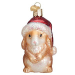 Old World Christmas Standing Christmas Bunny - One Ornament 3.25 Inch, Glass - Ornament Rabbit 12626 (55781)