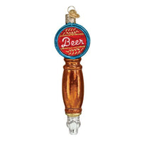 (55783) Old World Christmas Beer Tap, 5.50 Inch, Ornament Beverage 32373