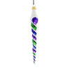 (55796) Sbk Gifts Holiday Carnival Brite Twisted Icicle, 8.00 Inch, Ornament Mardi Gras Nola Sbk221038