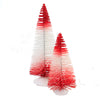 Department 56 Accessory Peppermint Stripe Trees - - SBKGifts.com