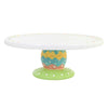 (55838) Tabletop Dottie Cake Stand, 3.25 Inch, Easter Polka Dots A5081