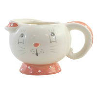 (55886) Tabletop Dottie Tea Cups, 3.00 Inch, Easter Bunny Rabbit St/4 A7179