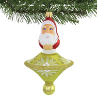 Sbk Gifts Holiday Chartreuse Spin Top St Nick - - SBKGifts.com