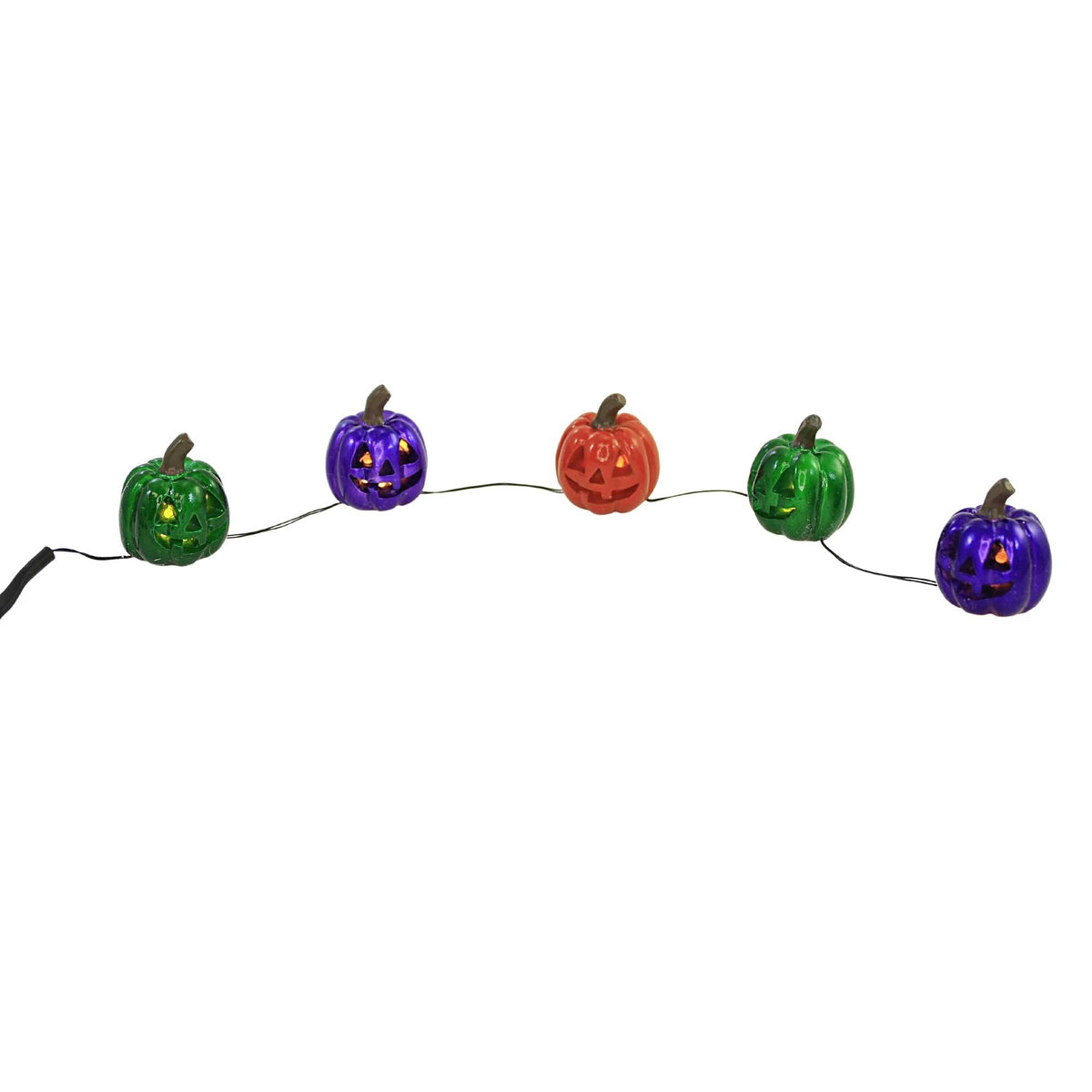 Department 56 Accessory Lit Shiny Pumpkins - - SBKGifts.com