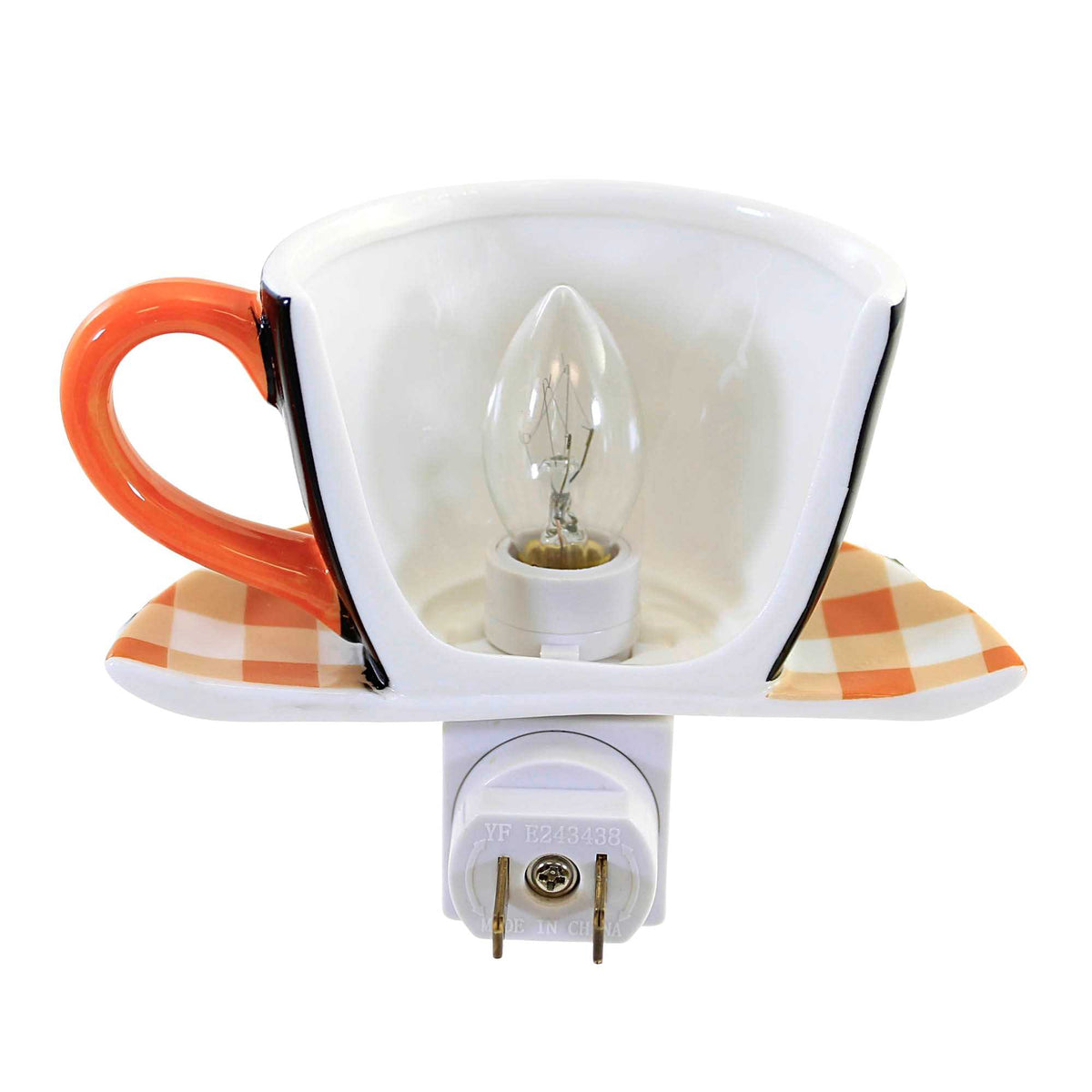 Halloween Haunted House Teacup Nightlight - - SBKGifts.com