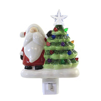 (56106) Christmas Gnome Vintage Tree Nightlight, 6.00 Inch, Santa Star 135427