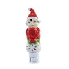 (56107) Christmas Elf Nightlight, 6.50 Inch, Holly Snowflakes Electric Mx181442