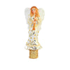 (56143) Blubom Angel W/ Trumpet Tree Topper, 7.25 Inch, Finial Christmas Religious Wing 2020683