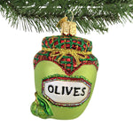 Old World Christmas Jar Of Olives - - SBKGifts.com