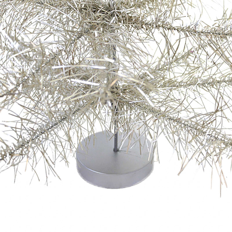 Christmas S Silver Mylar Tabletop Tree - - SBKGifts.com