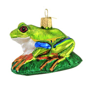 (56217) Old World Christmas Red-Eyed Tree Frog, 2.25 Inch, Superpower Of Nature 12632..