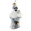 (56233) Blu Bom Ghost With Chain, 5.00 Inch, Ornament Halloween Bat Spooky 2022117