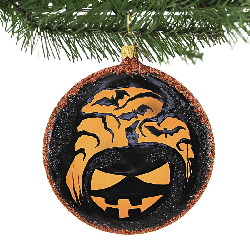 Blu Bom Jack-O-Lantern & Bat Disc - - SBKGifts.com