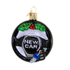 (56276) Old World Christmas New Car, 3.00 Inch, Ornament Steering Wheel Keys 36309