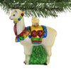 Old World Christmas Festive Alpaca - - SBKGifts.com