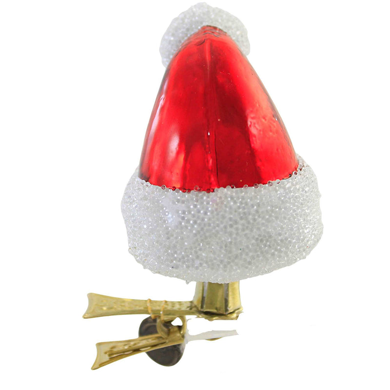 Blu Bom Clip On Santa Cap - - SBKGifts.com