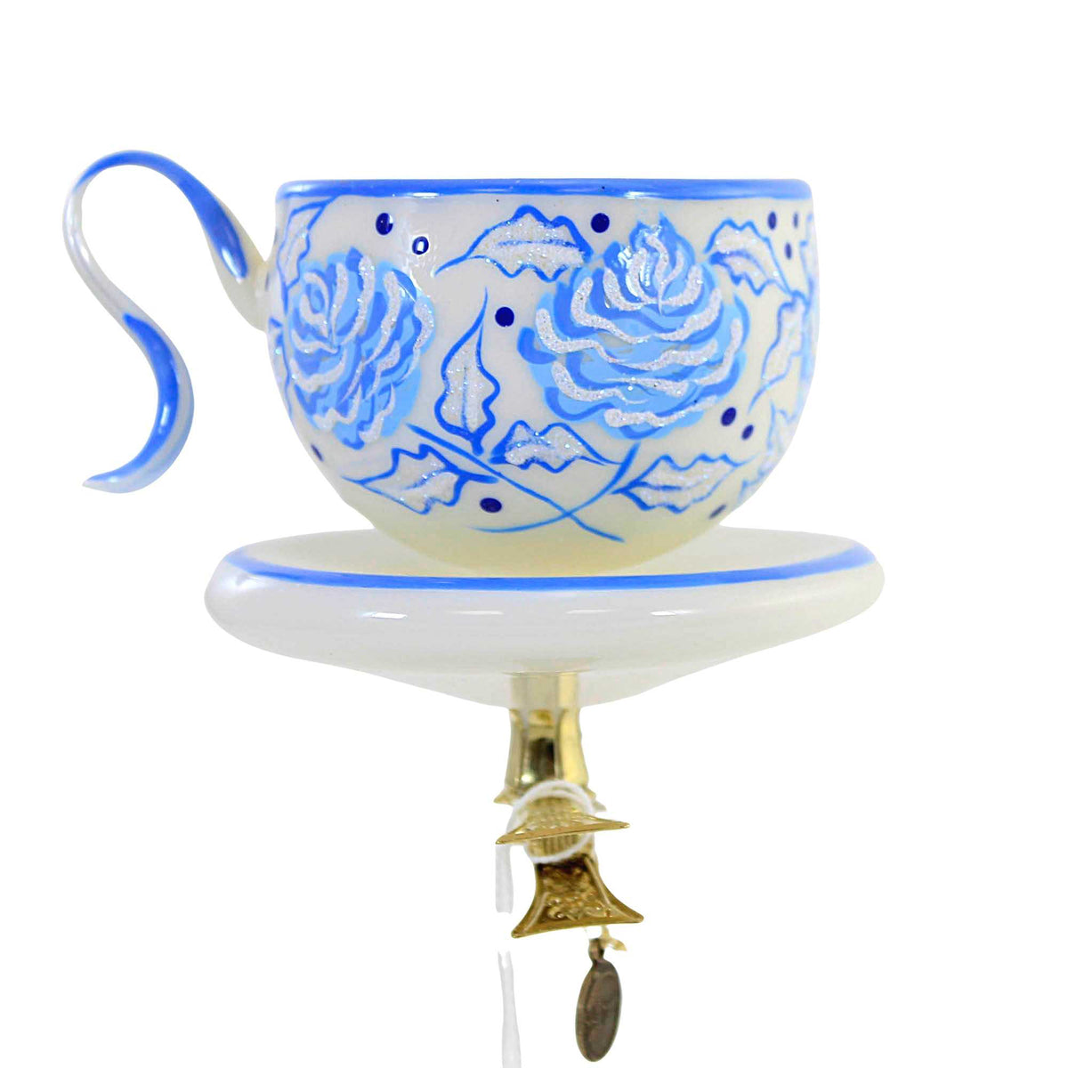 Blu Bom Wedgewood Blue Floral Teacup - - SBKGifts.com