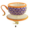 Blu Bom Regency Teacup In Purple - - SBKGifts.com