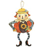 Fall Dangling Scarecrow - - SBKGifts.com