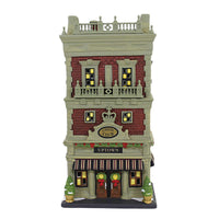 (56413) Department 56 House Uptown Chess Club, 9.00 Inch, Christmas In The City 6009754