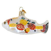 Old World Christmas Orange/Yellow Koi - - SBKGifts.com