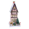 (56469) Christmas Petit Townhouse House, 15.50 Inch, Putz Village Light Up Retro Hou320