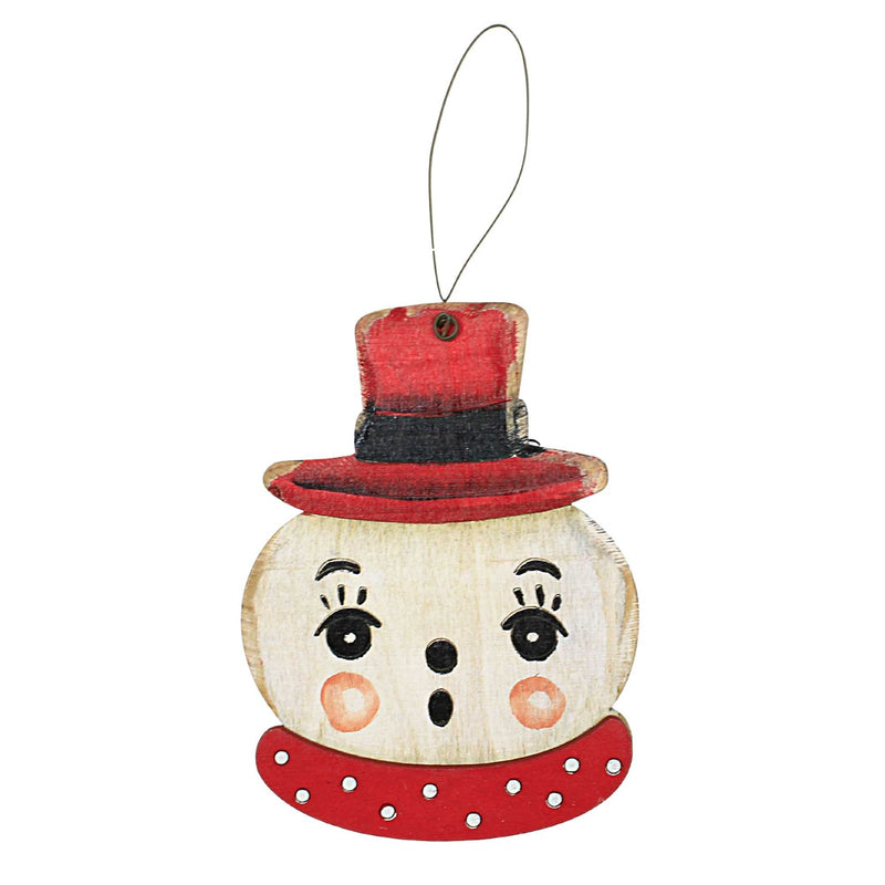 Holiday Ornament Mr And Mrs Snowman - - SBKGifts.com