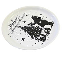 Tabletop Believe Platter - - SBKGifts.com