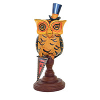 (56667) Esc & Company Ozzie Owl, 9.25 Inch, Halloween Bird October 43034