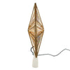 Tree Topper Finial Gold & Iridescent Star Treetop - - SBKGifts.com