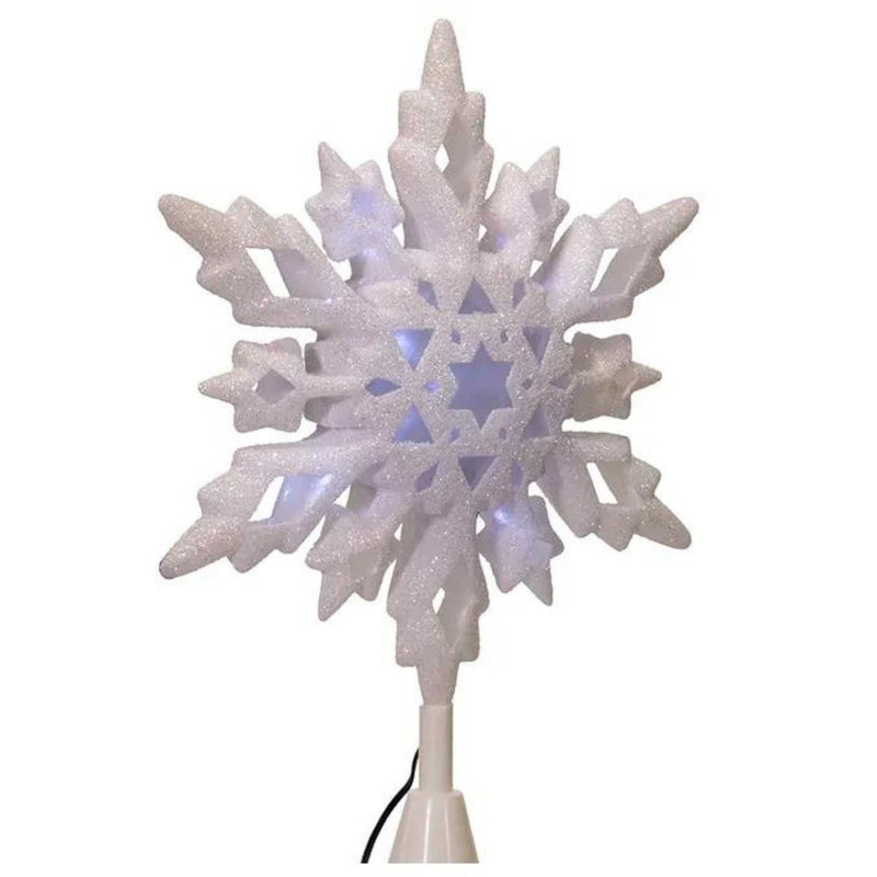 Tree Topper Finial Snowflake Led Tree Topper - - SBKGifts.com