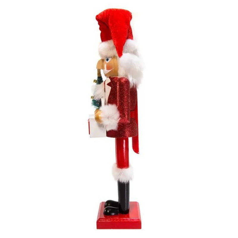 Christmas Santa Calendar Nutcracker - - SBKGifts.com