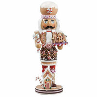 (56723) Christmas Gingerbread Peppermint  Nutcrack, 16.00 Inch, Peppermint Cancycane C1027