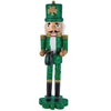 (56725) Christmas Irish Nutcracker, 15.00 Inch, Saint Patricks Day Shamrock C9669