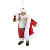 (56739) Holiday Ornament Coca-Cola Santa, 5.25 Inch, Christmas Soda Drink Cc9211