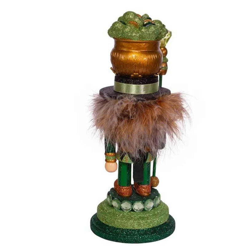 Christmas Irish W/Shamrocks Nutcracker - - SBKGifts.com